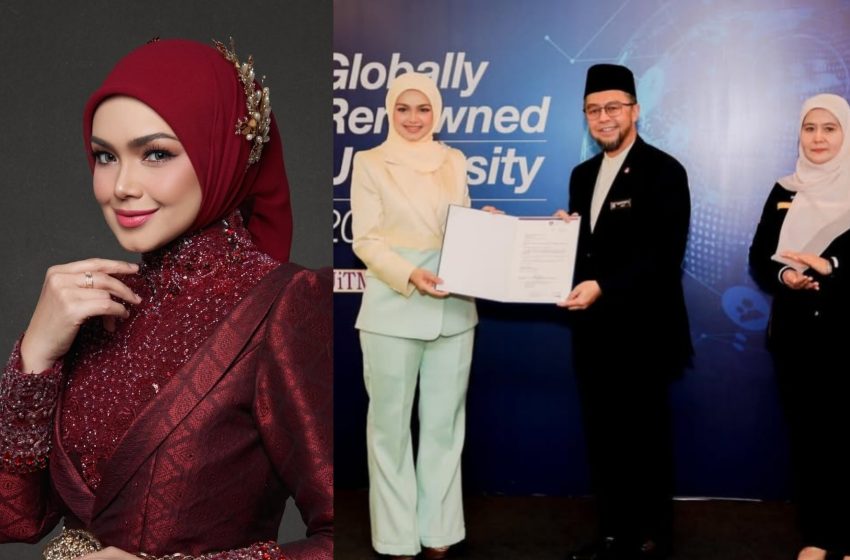 Siti Nurhaliza dilantik sebagai Profesor Adjung UiTM